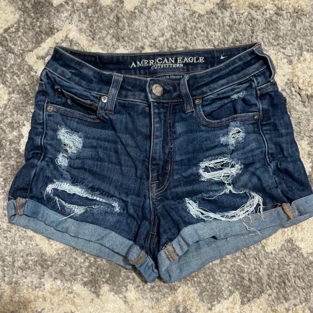 AE High wasted Jean shorts